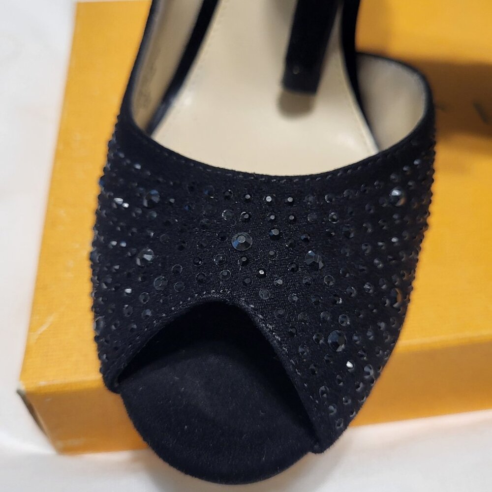 Black dress shoes 3 inch heels